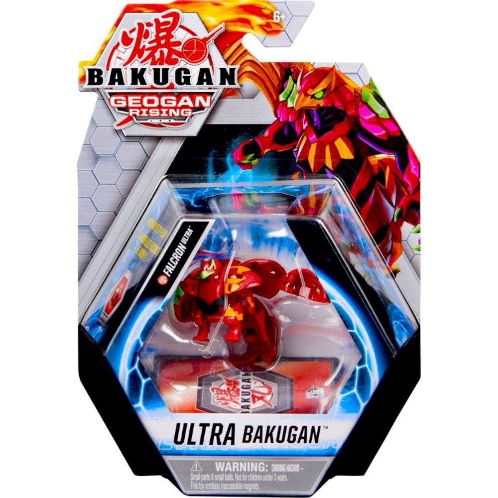 🆕 Bakugan Ultra Falcron 3” Geogan Rising Collectible Action Figure/Trading Card